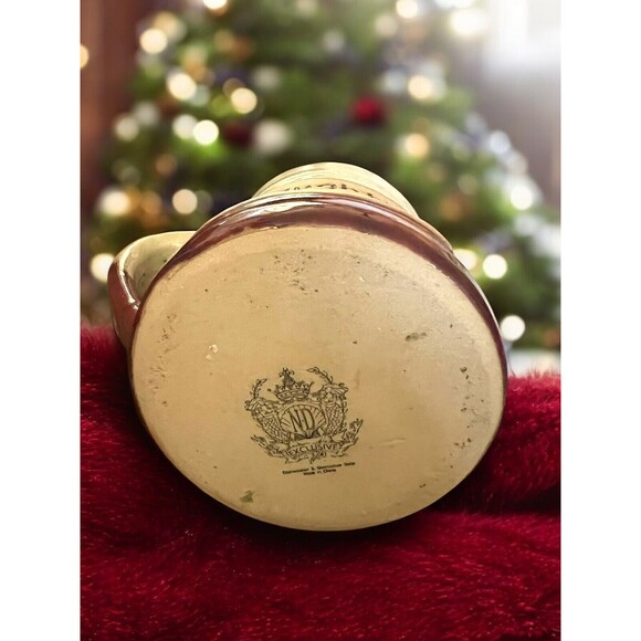 Naughty or Nice Christmas Funny Cute N-D Pottery Stoneware Coffee Mug Oversize - Picture 6 of 6